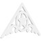 Ekena Millwork Pitch Austin Architectural Grade PVC Gable Pediment, 36"W x 21"H x 1"P (14/12) GPP036X021X100AUS - alternate 1